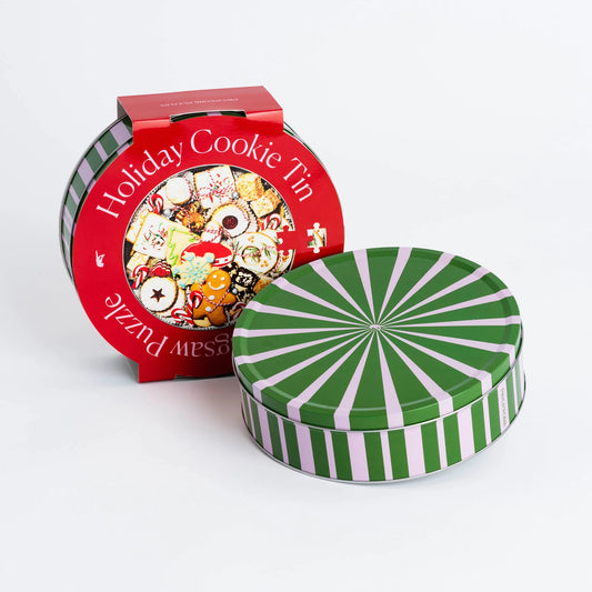 Holiday Cookie Tin Puzzle