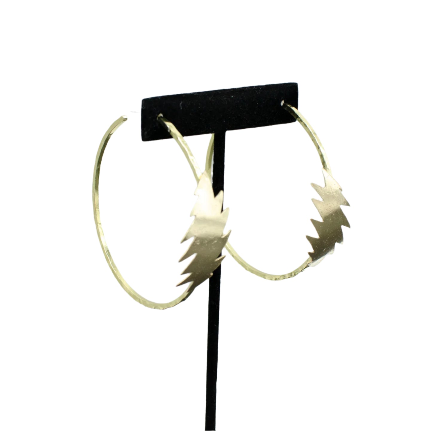Grateful Dead Bolt Hammered Hoops - Medium