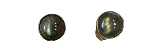 Labradorite Studs
