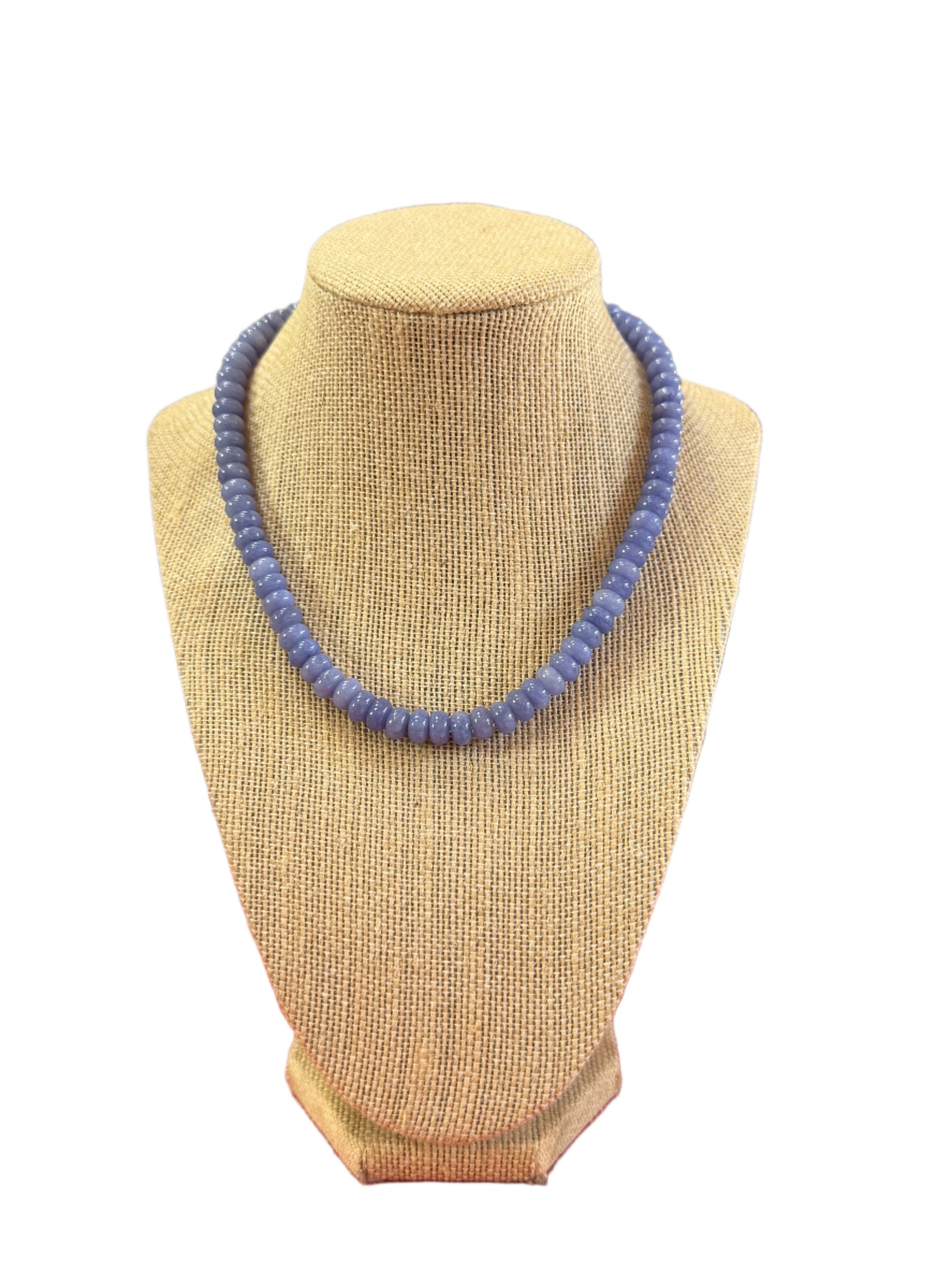 Lavender Jade Necklace