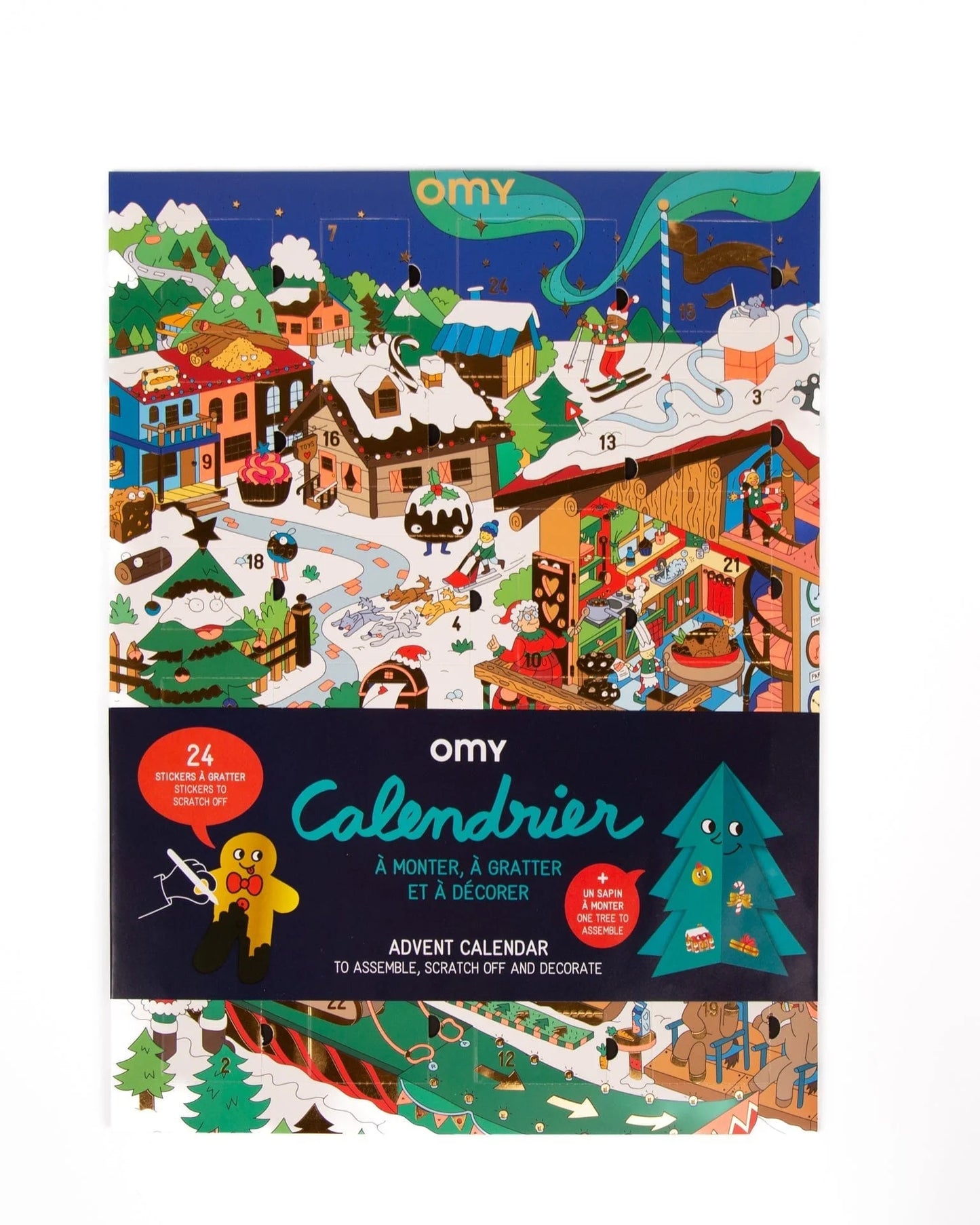 Christmas Tree Advent Calendar