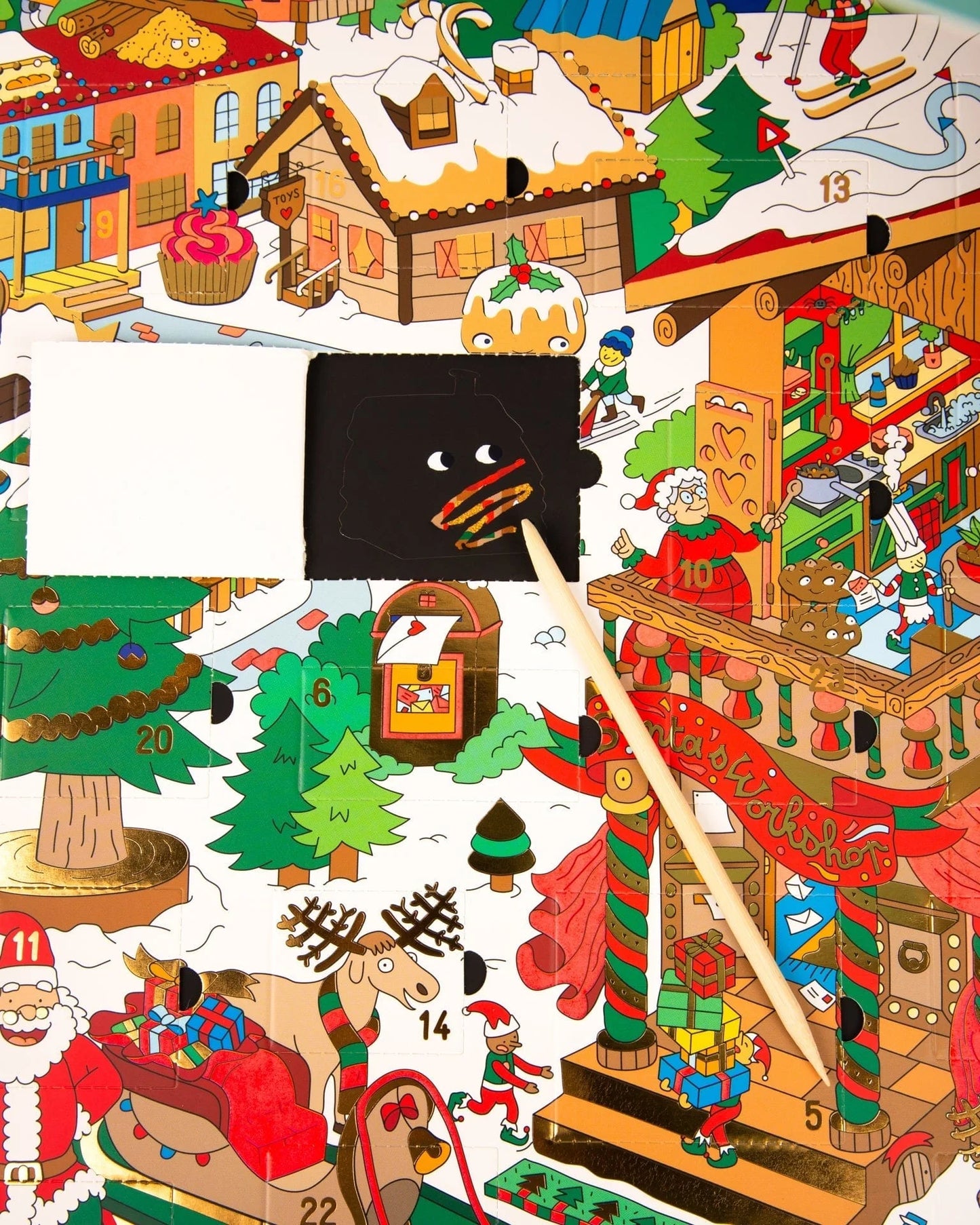 Christmas Tree Advent Calendar