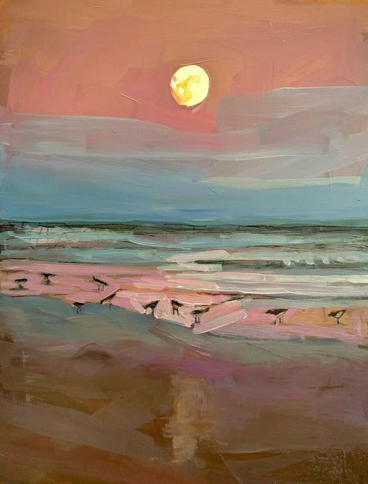 8x10 Moonlit Tide Print
