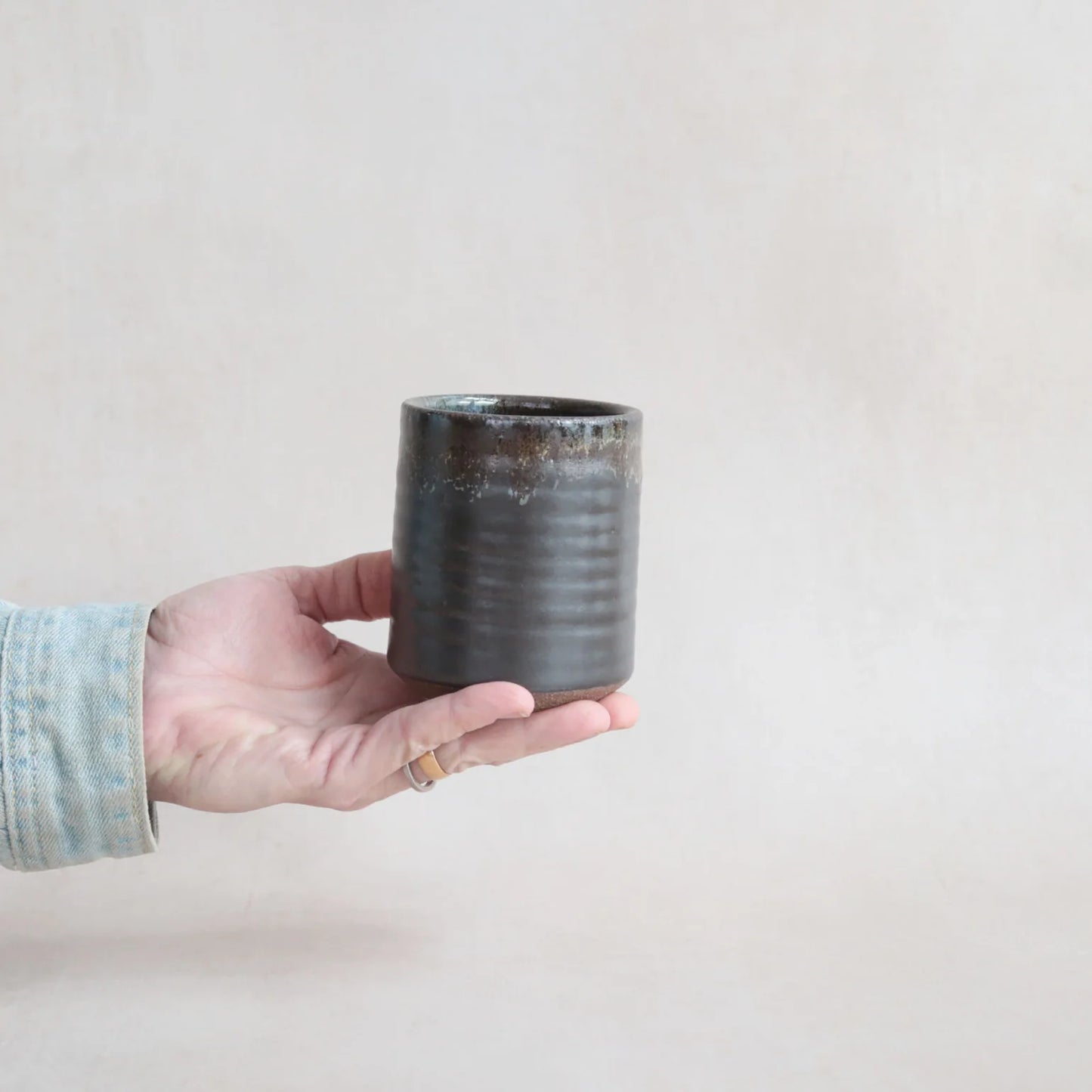 Onyx Whiskey Cup