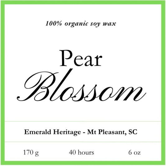 Pear Blossom Candle