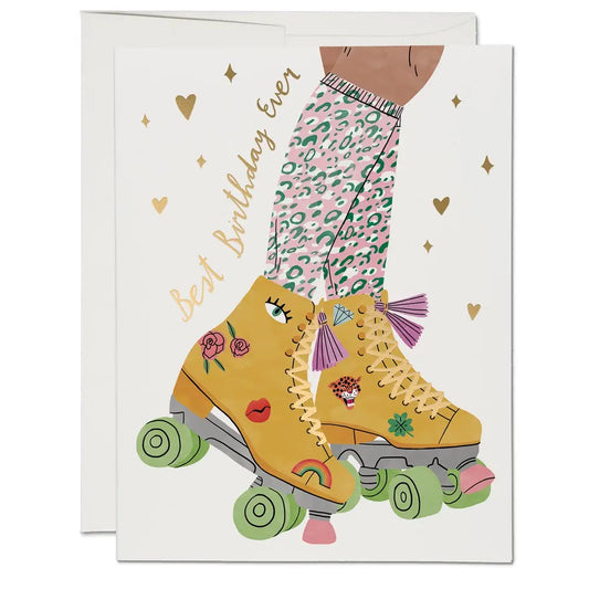 Roller Skate Card