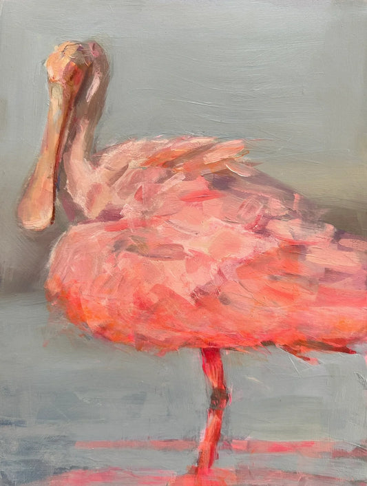 8x10 Spoonbill Print