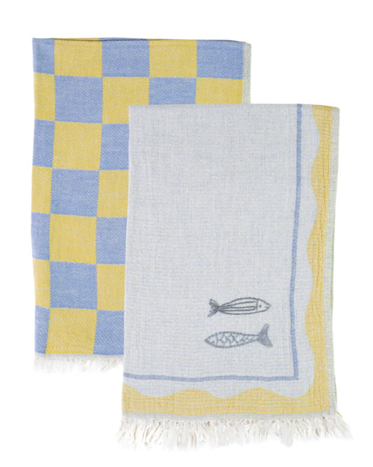 Mediterranean Kitchen Towel Set